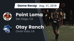 Recap: Point Loma  vs. Otay Ranch  2018