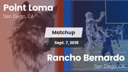 Matchup: Point Loma High vs. Rancho Bernardo  2018
