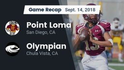 Recap: Point Loma  vs. Olympian  2018