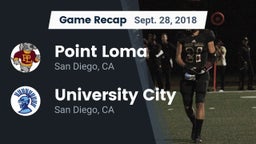 Recap: Point Loma  vs. University City  2018