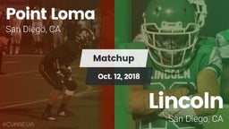Matchup: Point Loma High vs. Lincoln  2018