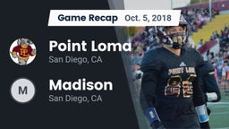 Recap: Point Loma  vs. Madison  2018