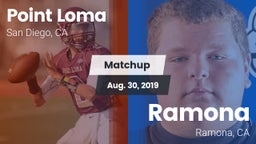 Matchup: Point Loma High vs. Ramona  2019