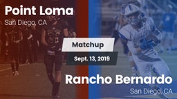 Matchup: Point Loma High vs. Rancho Bernardo  2019