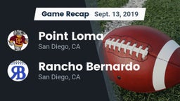 Recap: Point Loma  vs. Rancho Bernardo  2019