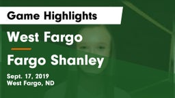 West Fargo  vs Fargo Shanley  Game Highlights - Sept. 17, 2019