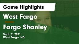 West Fargo  vs Fargo Shanley  Game Highlights - Sept. 2, 2021