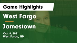 West Fargo  vs Jamestown Game Highlights - Oct. 8, 2021