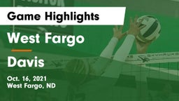 West Fargo  vs Davis  Game Highlights - Oct. 16, 2021