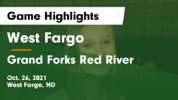 West Fargo  vs Grand Forks Red River  Game Highlights - Oct. 26, 2021