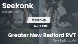 Matchup: Seekonk  vs. Greater New Bedford RVT  2016