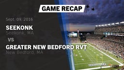 Recap: Seekonk  vs. Greater New Bedford RVT  2016