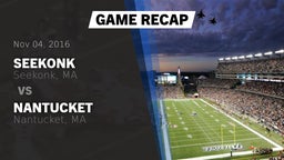 Recap: Seekonk  vs. Nantucket  2016