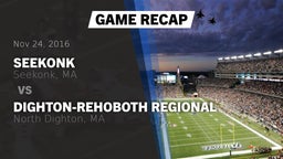 Recap: Seekonk  vs. Dighton-Rehoboth Regional  2016