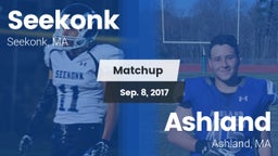 Matchup: Seekonk  vs. Ashland  2017
