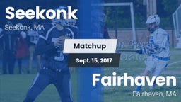 Matchup: Seekonk  vs. Fairhaven  2017