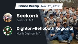 Recap: Seekonk  vs. Dighton-Rehoboth Regional  2017