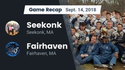 Recap: Seekonk  vs. Fairhaven  2018