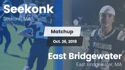 Matchup: Seekonk  vs. East Bridgewater  2018