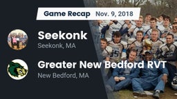 Recap: Seekonk  vs. Greater New Bedford RVT  2018