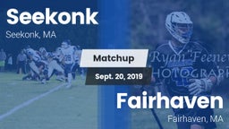 Matchup: Seekonk  vs. Fairhaven  2019