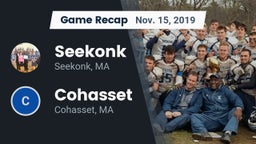 Recap: Seekonk  vs. Cohasset  2019