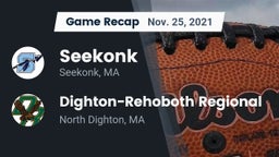 Recap: Seekonk  vs. Dighton-Rehoboth Regional  2021
