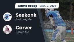 Recap: Seekonk  vs. Carver  2022