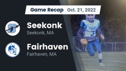 Recap: Seekonk  vs. Fairhaven  2022