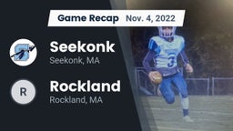 Recap: Seekonk  vs. Rockland   2022