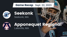 Recap: Seekonk  vs. Apponequet Regional  2023