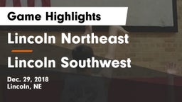 Lincoln Northeast  vs Lincoln Southwest  Game Highlights - Dec. 29, 2018