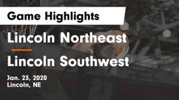 Lincoln Northeast  vs Lincoln Southwest  Game Highlights - Jan. 23, 2020
