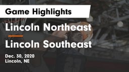 Lincoln Northeast  vs Lincoln Southeast  Game Highlights - Dec. 30, 2020