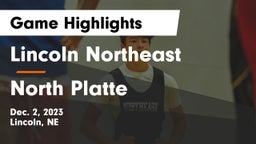 Lincoln Northeast  vs North Platte  Game Highlights - Dec. 2, 2023