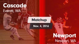 Matchup: Cascade  vs. Newport  2016