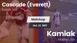 Matchup: Cascade  vs. Kamiak  2017