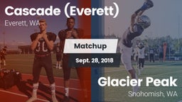 Matchup: Cascade  vs. Glacier Peak  2018