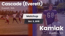 Matchup: Cascade  vs. Kamiak  2018