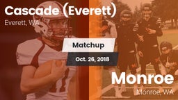 Matchup: Cascade  vs. Monroe  2018