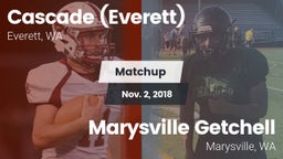Matchup: Cascade  vs. Marysville Getchell  2018