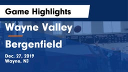 Wayne Valley  vs Bergenfield  Game Highlights - Dec. 27, 2019