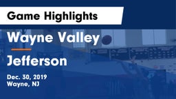 Wayne Valley  vs Jefferson Game Highlights - Dec. 30, 2019