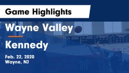 Wayne Valley  vs Kennedy  Game Highlights - Feb. 22, 2020