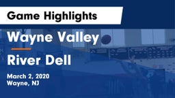 Wayne Valley  vs River Dell  Game Highlights - March 2, 2020