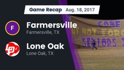 Recap: Farmersville  vs. Lone Oak  2017