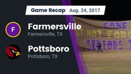 Recap: Farmersville  vs. Pottsboro  2017