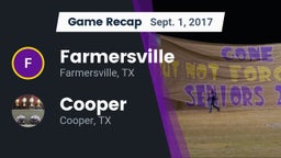 Recap: Farmersville  vs. Cooper  2017