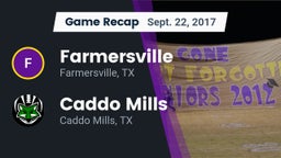 Recap: Farmersville  vs. Caddo Mills  2017