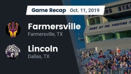 Recap: Farmersville  vs. Lincoln  2019